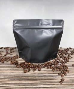 YENİ ÇANTA TİPİ DOYPACK AMBALAJ -MAT SİYAH (20*17,5*3,5 CM ) ALÜMİNYUM